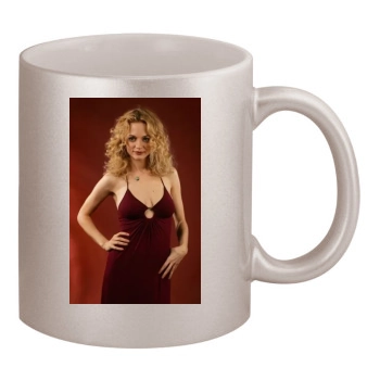 Heather Graham 11oz Metallic Silver Mug