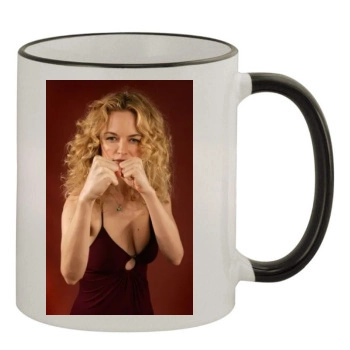 Heather Graham 11oz Colored Rim & Handle Mug