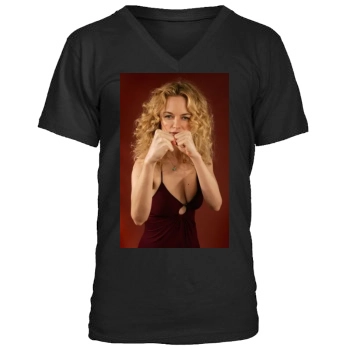 Heather Graham Men's V-Neck T-Shirt