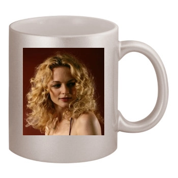 Heather Graham 11oz Metallic Silver Mug