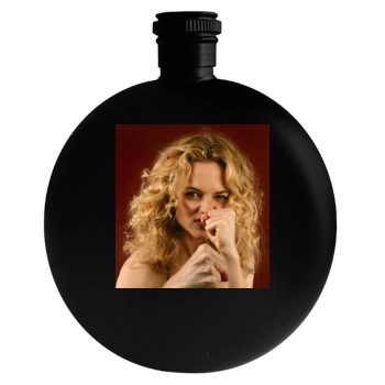 Heather Graham Round Flask