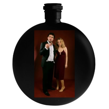 Heather Graham Round Flask