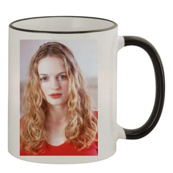 Heather Graham 11oz Colored Rim & Handle Mug