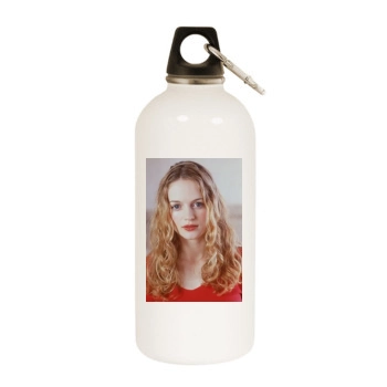 Heather Graham White Water Bottle With Carabiner