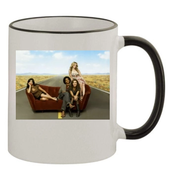 Heather Graham 11oz Colored Rim & Handle Mug