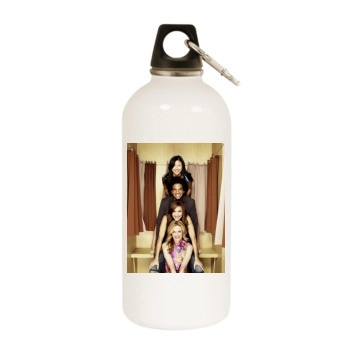 Heather Graham White Water Bottle With Carabiner