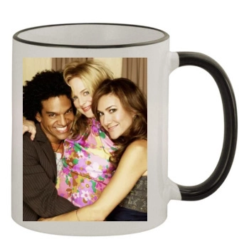 Heather Graham 11oz Colored Rim & Handle Mug