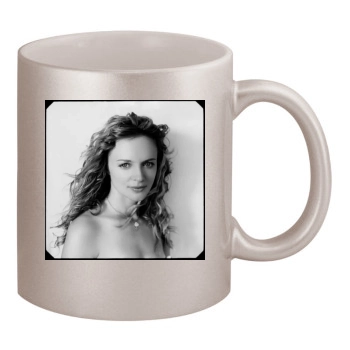 Heather Graham 11oz Metallic Silver Mug