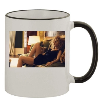 Heather Graham 11oz Colored Rim & Handle Mug