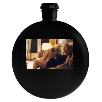 Heather Graham Round Flask