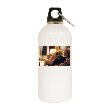 Heather Graham White Water Bottle With Carabiner