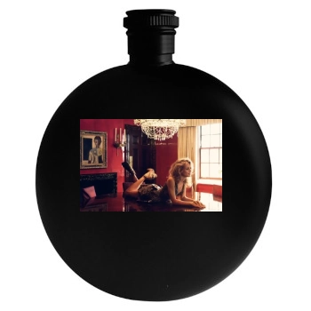 Heather Graham Round Flask