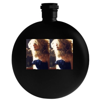 Heather Graham Round Flask