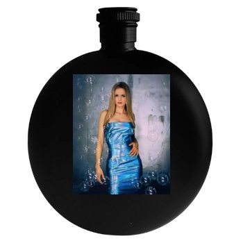 Heather Graham Round Flask