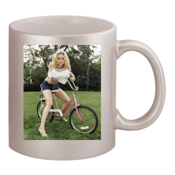 Heather Graham 11oz Metallic Silver Mug