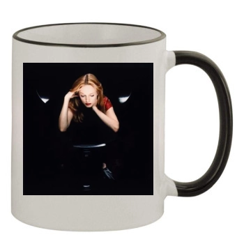 Heather Graham 11oz Colored Rim & Handle Mug