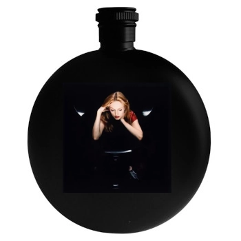 Heather Graham Round Flask