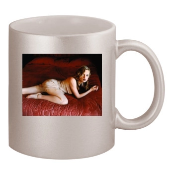 Heather Graham 11oz Metallic Silver Mug