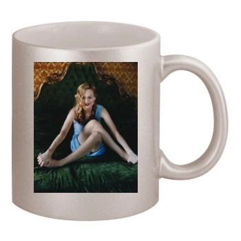 Heather Graham 11oz Metallic Silver Mug