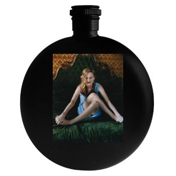 Heather Graham Round Flask