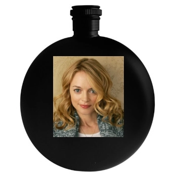 Heather Graham Round Flask