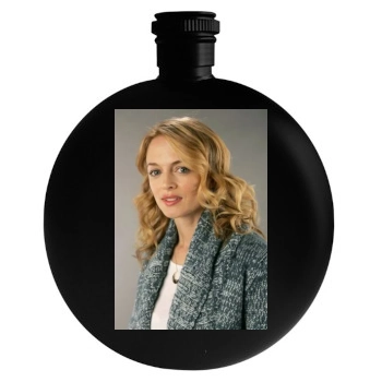 Heather Graham Round Flask