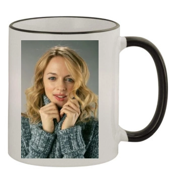 Heather Graham 11oz Colored Rim & Handle Mug