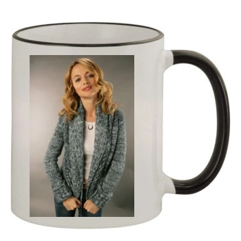 Heather Graham 11oz Colored Rim & Handle Mug