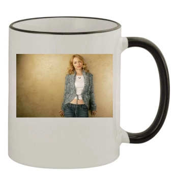 Heather Graham 11oz Colored Rim & Handle Mug