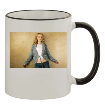 Heather Graham 11oz Colored Rim & Handle Mug