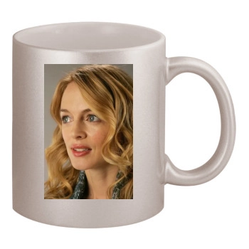 Heather Graham 11oz Metallic Silver Mug