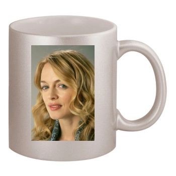 Heather Graham 11oz Metallic Silver Mug