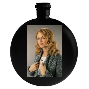 Heather Graham Round Flask