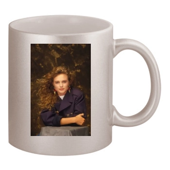 Heather Graham 11oz Metallic Silver Mug