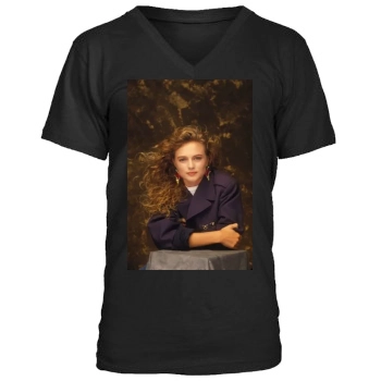 Heather Graham Men's V-Neck T-Shirt