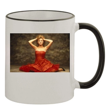 Heather Graham 11oz Colored Rim & Handle Mug