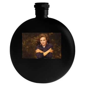 Heather Graham Round Flask