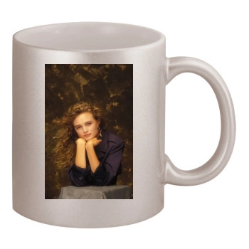 Heather Graham 11oz Metallic Silver Mug