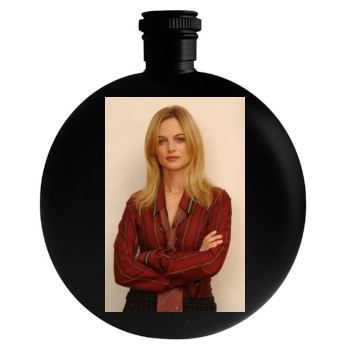 Heather Graham Round Flask