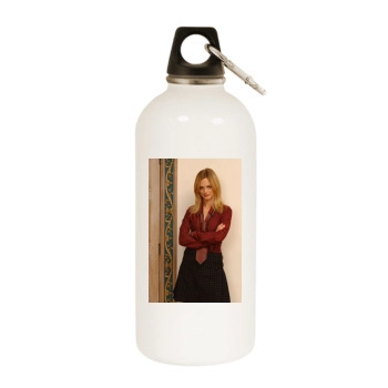 Heather Graham White Water Bottle With Carabiner