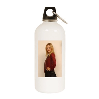 Heather Graham White Water Bottle With Carabiner