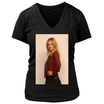 Heather Graham Women's Deep V-Neck TShirt