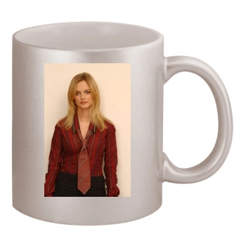 Heather Graham 11oz Metallic Silver Mug