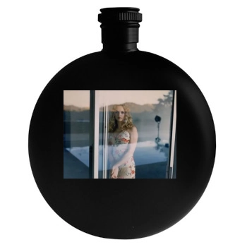 Heather Graham Round Flask