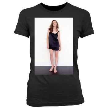 Heather Graham Women's Junior Cut Crewneck T-Shirt