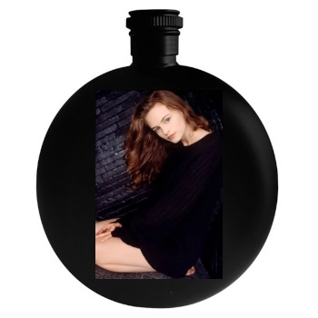 Heather Graham Round Flask