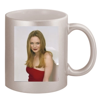 Heather Graham 11oz Metallic Silver Mug