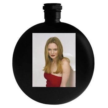 Heather Graham Round Flask