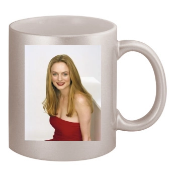 Heather Graham 11oz Metallic Silver Mug