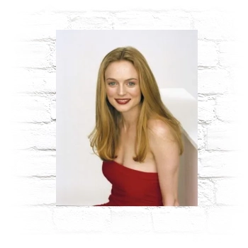 Heather Graham Metal Wall Art